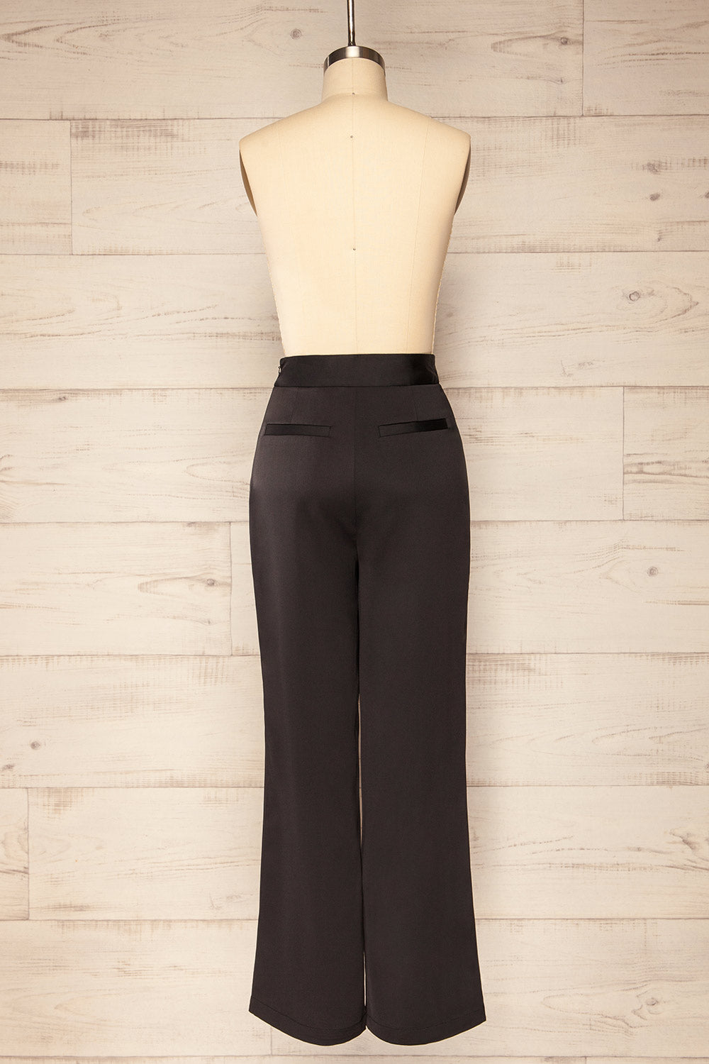 Majadahonda Pantalon Taille Haute à Jambe Large | La petite garçonne back view