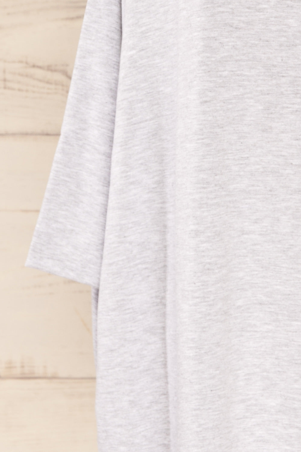 Marthine Grey Oversized Tunic Top w/ Pockets | La petite garçonne sleeve