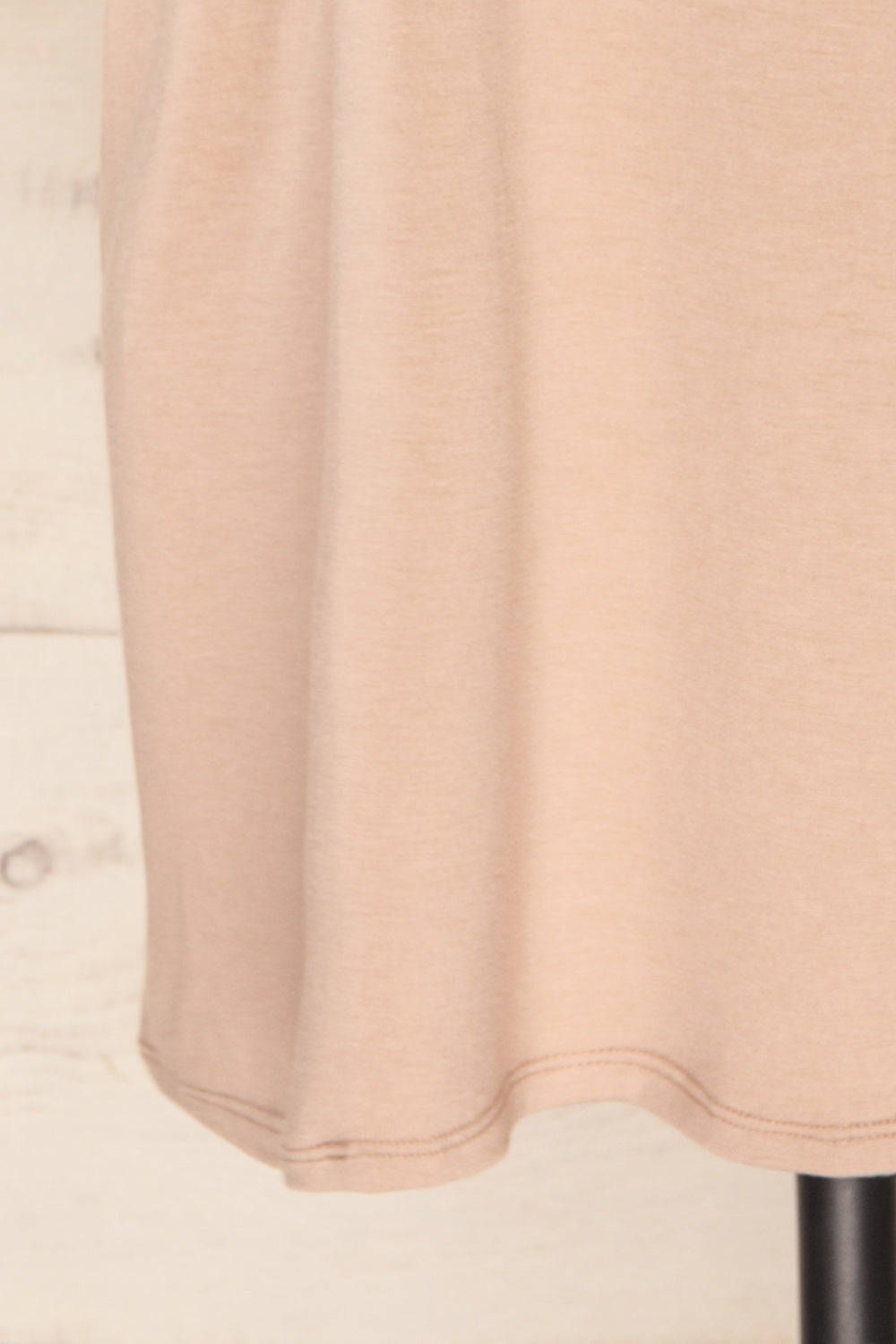 Marthine Taupe Oversized Tunic Top w/ Pockets | La petite garçonne bottom