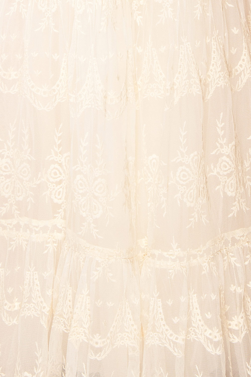 Mary-Grace One Shoulder Embroidered Maxi Dress | Boudoir 1861 fabric