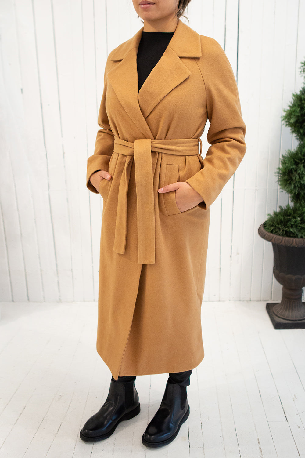 Mataro | Felt Trench Coat