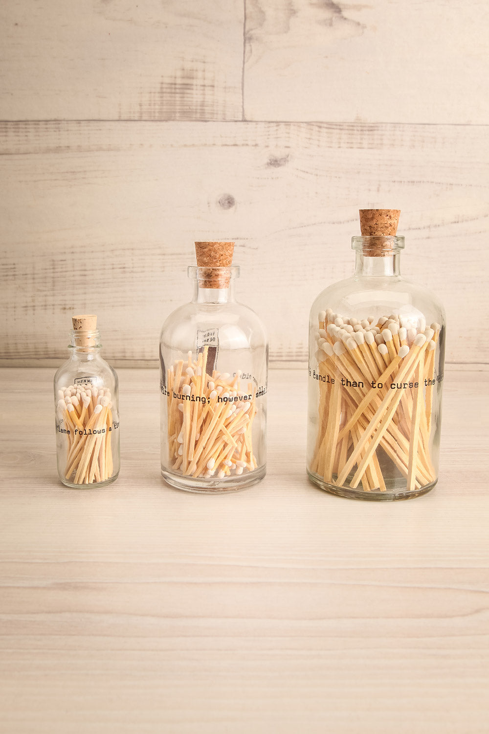 Mini Match Bottle w Poetic Quote | La Petite Garçonne Chpt. 2 3