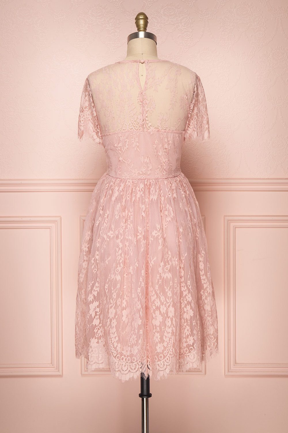 Matouba | Robe de Dentelle Rose