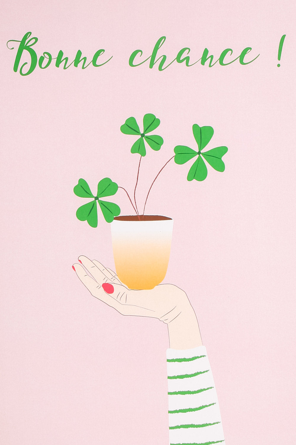 MAXI CARTE - BONNE CHANCE close-up