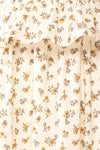 Mearas Midi Floral Dress w/ Ruffles | Boutique 1861 fabric