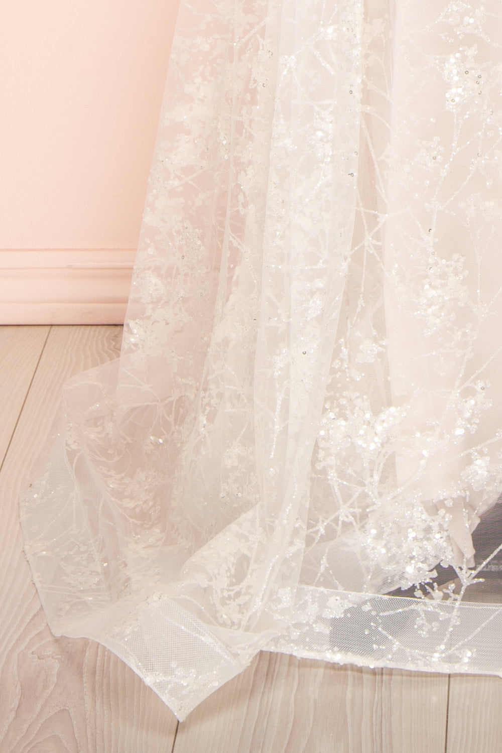 Melodie Corset Dress with Floral Lace | Boudoir 1861 bottom