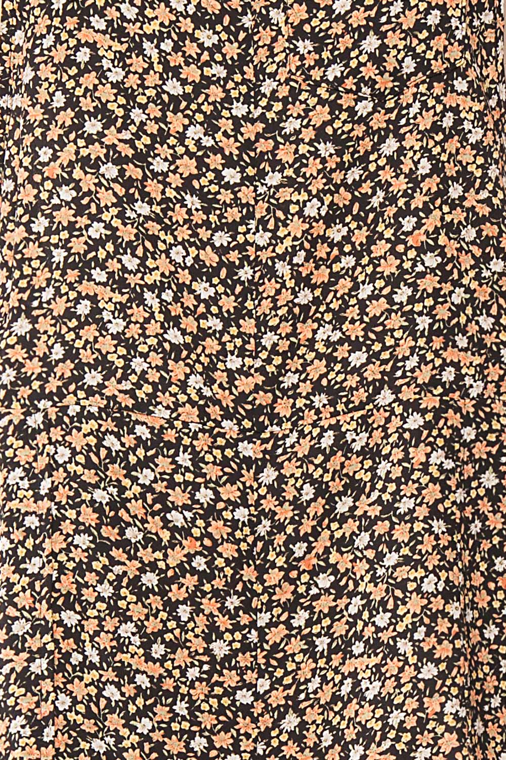 Mensae Floral Patterned Wide Leg Jumpsuit | Boutique 1861 texture