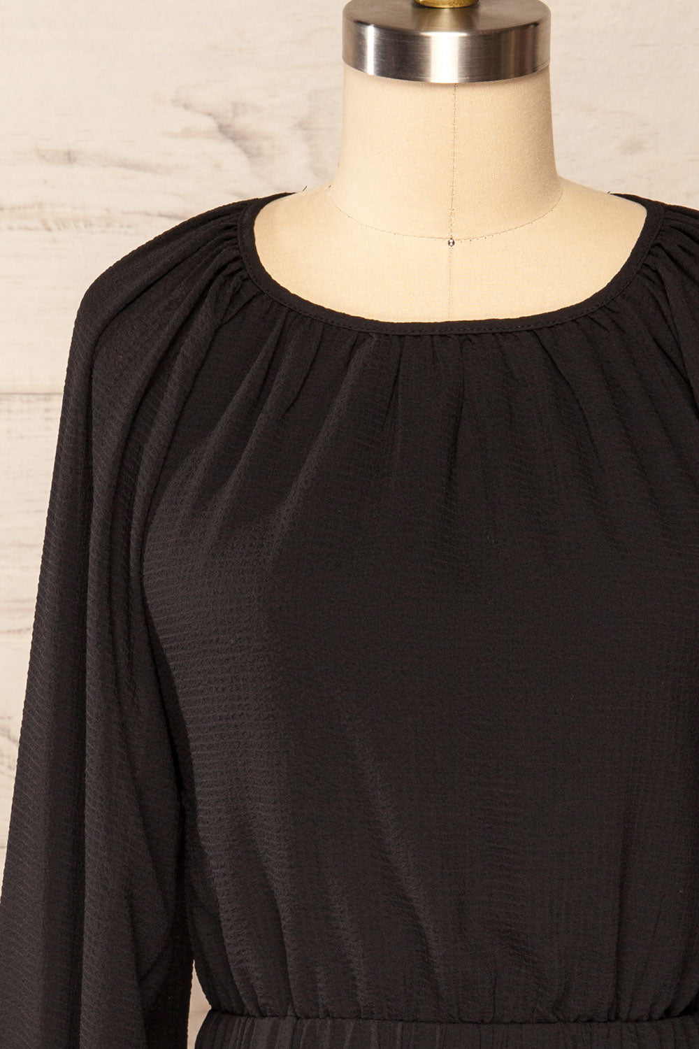 Milanox Lace-Up Open Back Top | La petite garçonne front close up