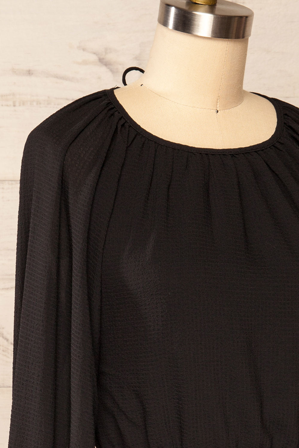 Milanox Lace-Up Open Back Top | La petite garçonne side close up