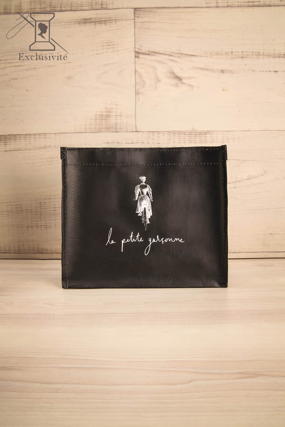 Mini Sac LPG - Black and white reusable bag