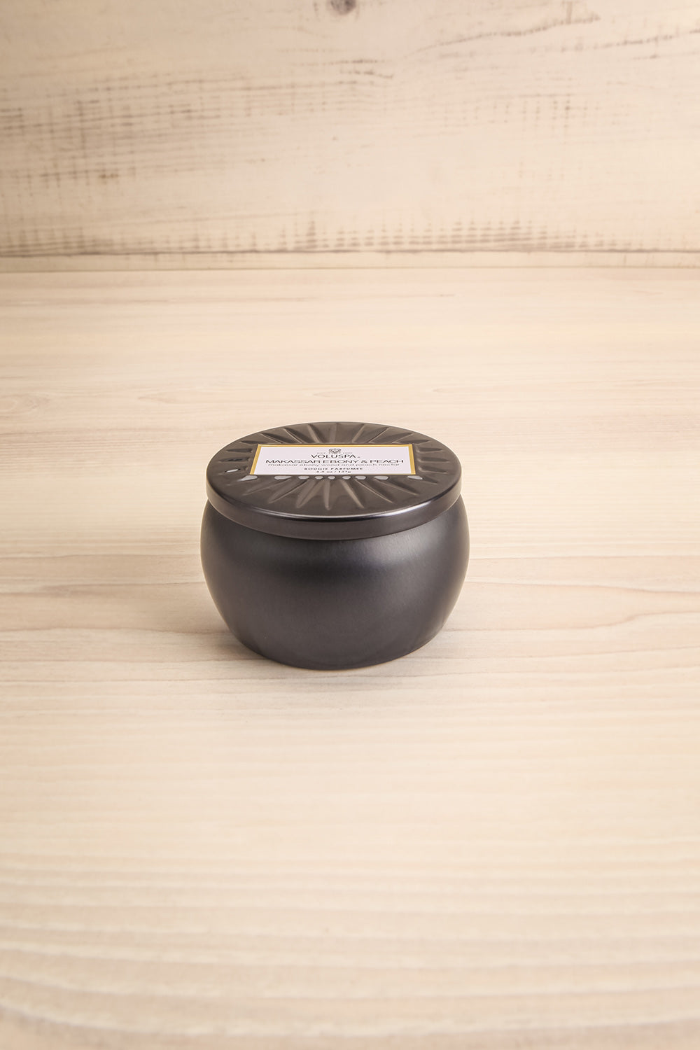 Mini Tin Candle Makassar Ebony Peach | La Petite Garçonne Chpt. 2 3