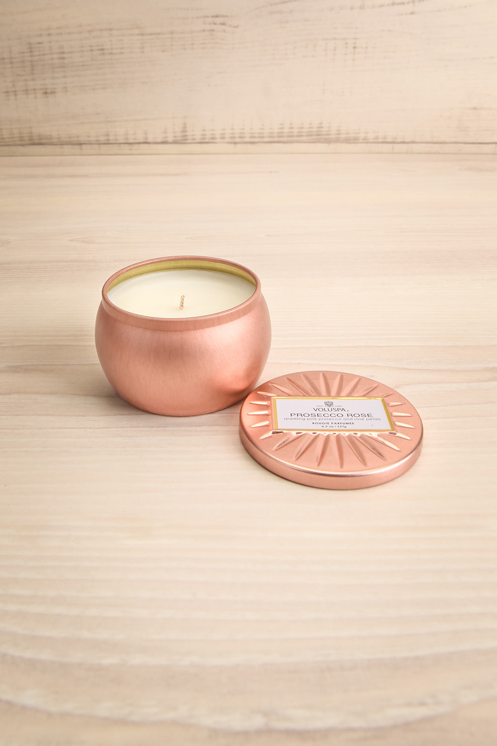 Mini Tin Candle Prosecco Rose | La Petite Garçonne Chpt. 2 1