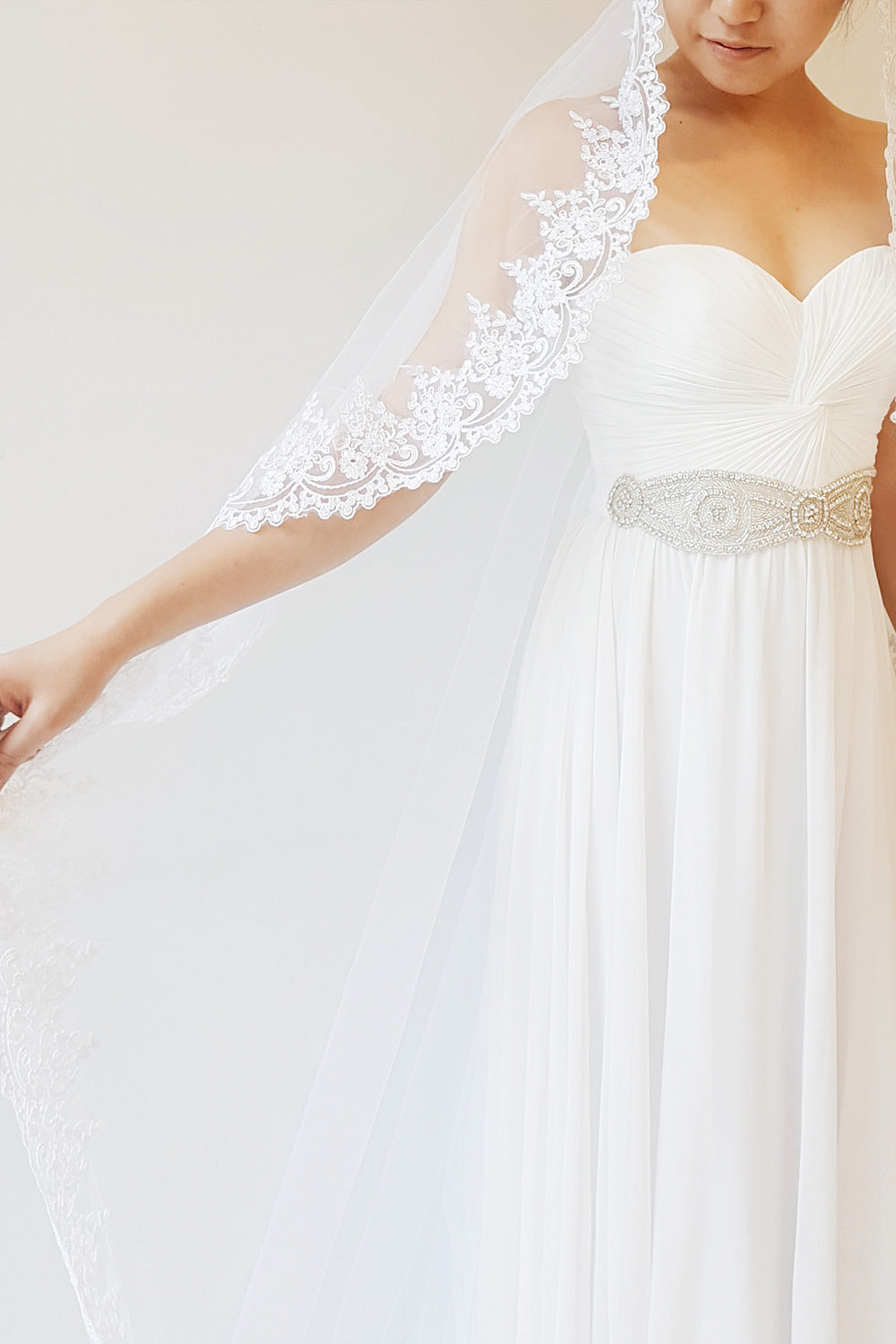 Myrcella Champagne Cream Corset Back Gown | Boudoir 1861