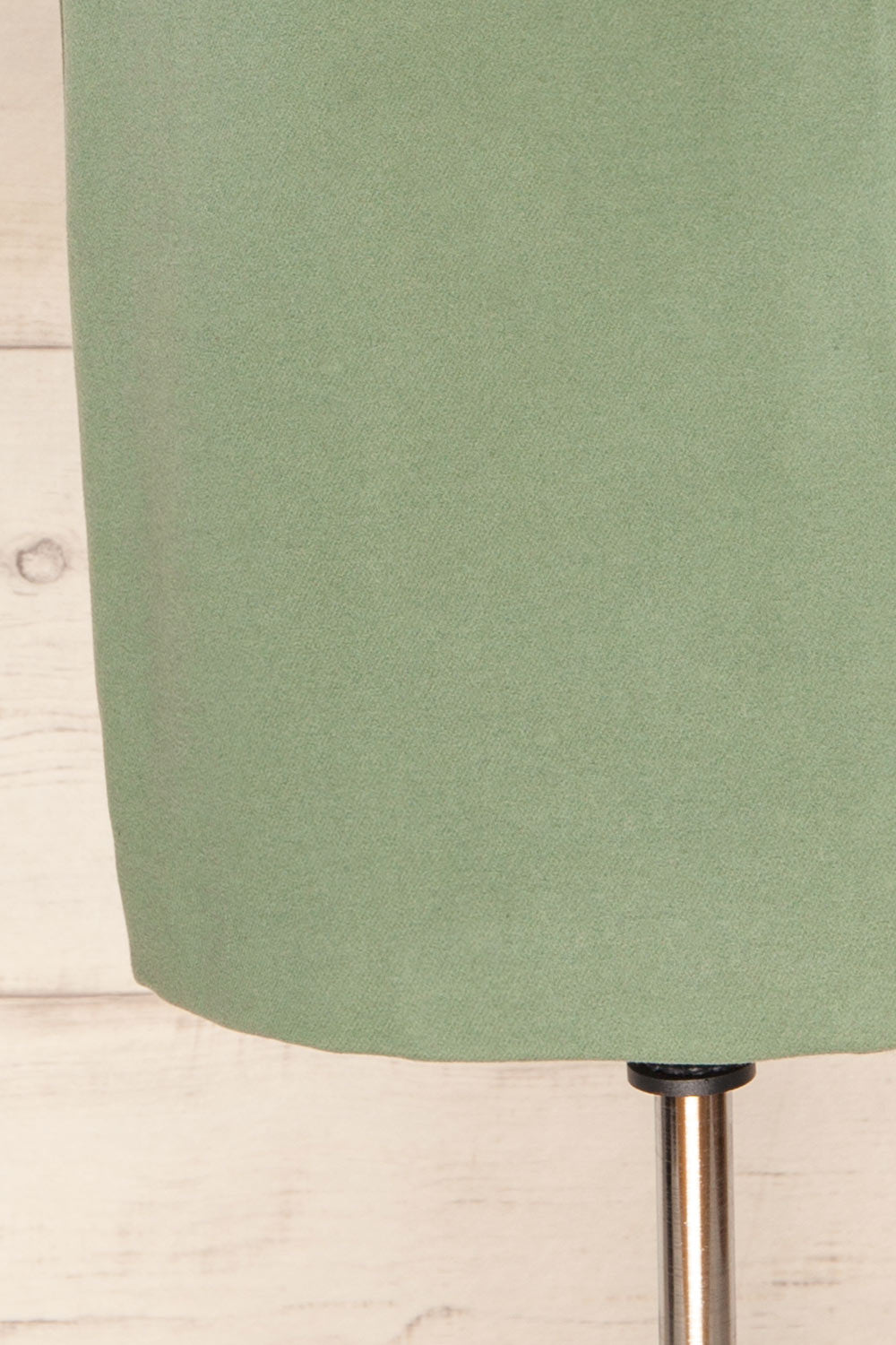 Nahaven Sage Buttoned Trench Coat | La petite garçonne bottom