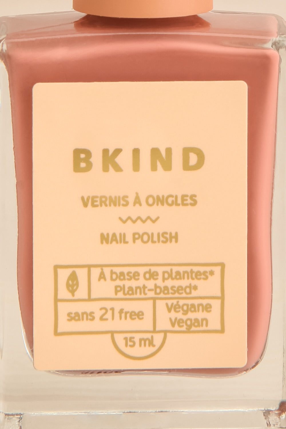 Arizona Nude Nail Polish by BKIND | Maison garçonne close-up
