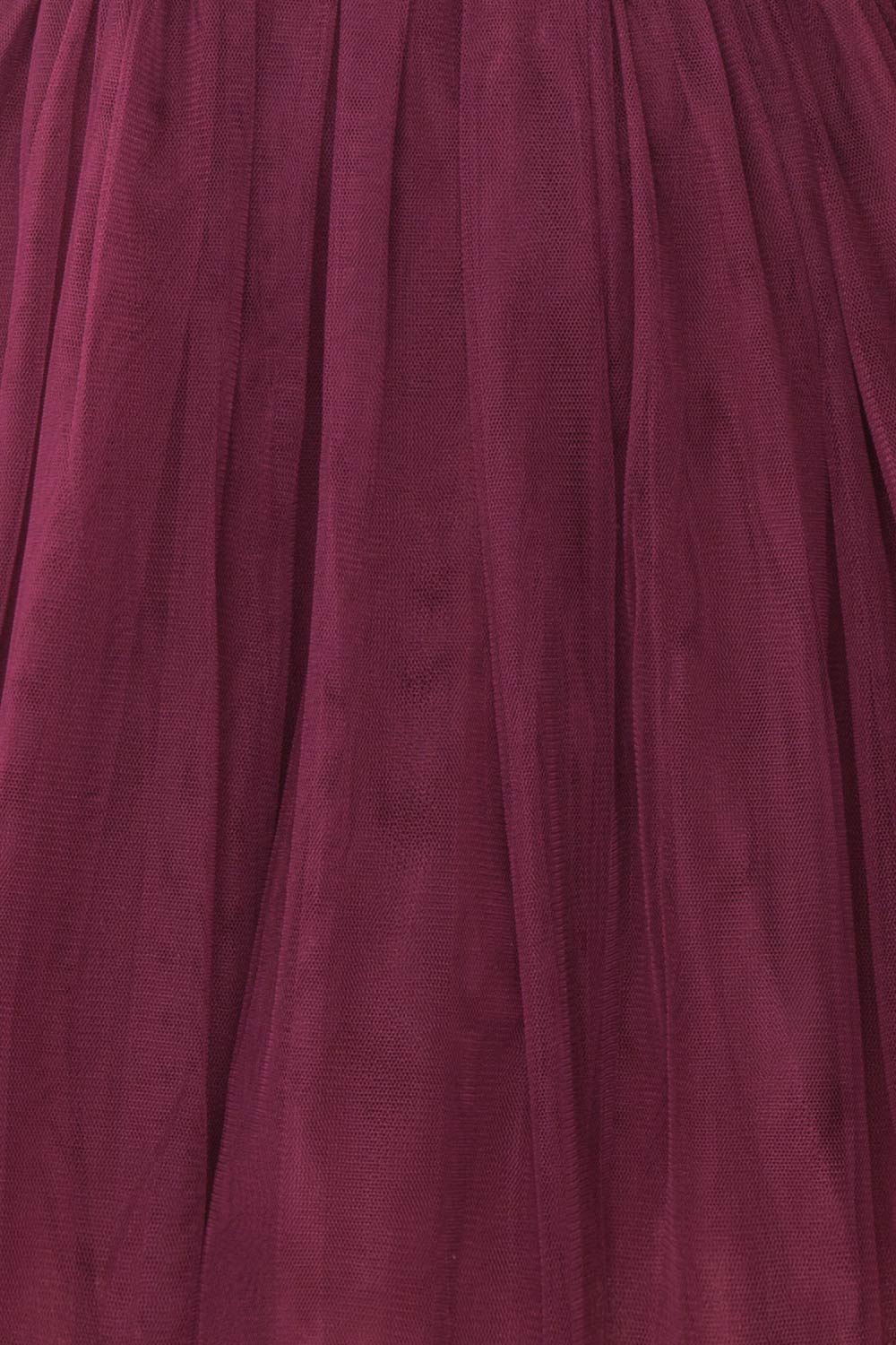 Nandita Burgundy Sequin Party Dress | Boutique 1861 fabric detail
