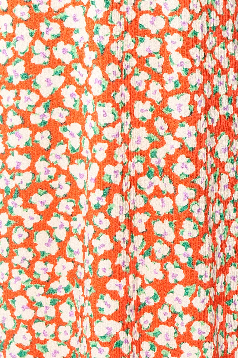 Nathalie Short Colorful Floral Midi Dress | Boutique 1861 fabric