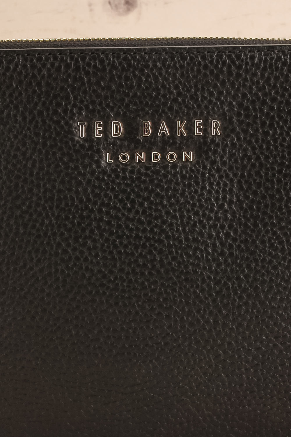 Niran Black Crossbody Bag | Sac | La Petite Garçonne Chpt. 2 logo close-up