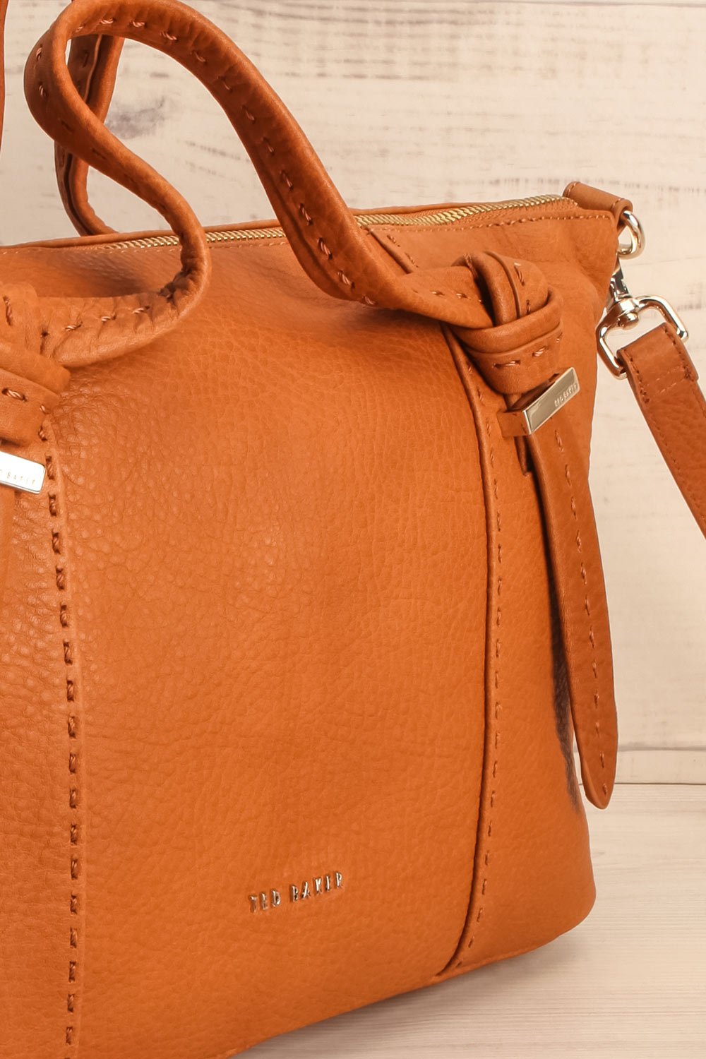 Olmia Camel Ted Baker Crossbody Bag | La Petite Garçonne Chpt. 2 5