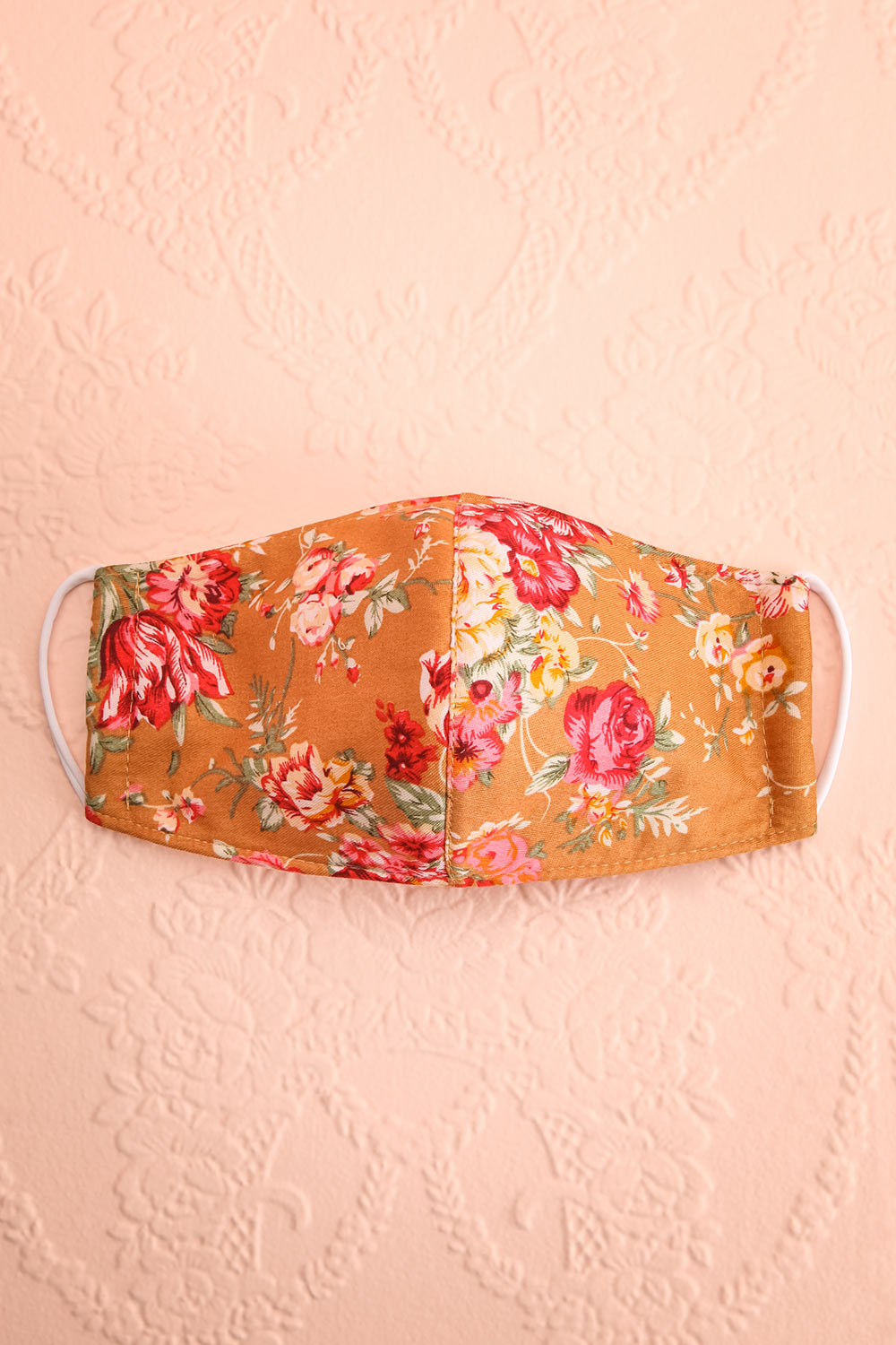 Orange Bouquet Face Mask | Boutique 1861