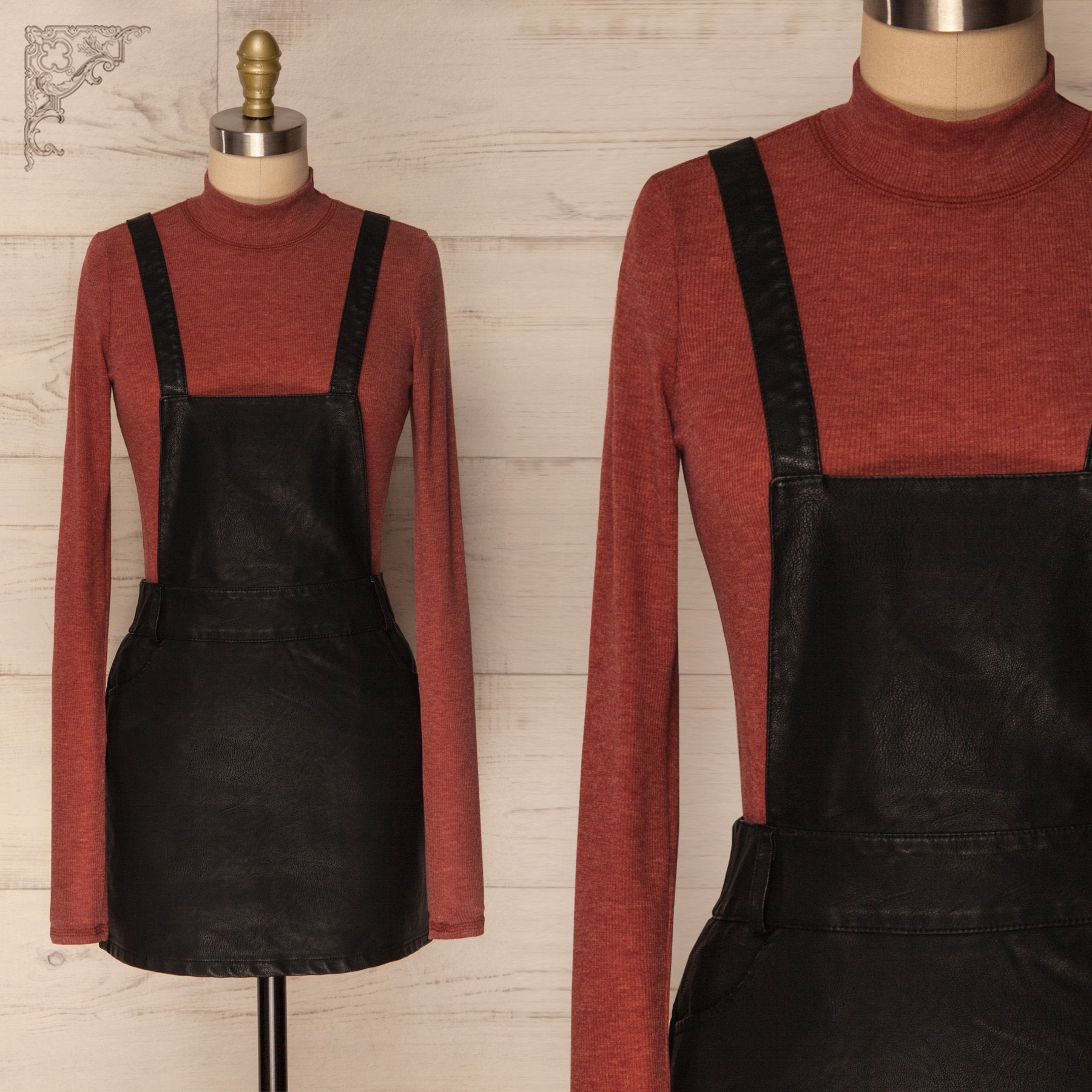 Tachov Grey | Stand Collar Top