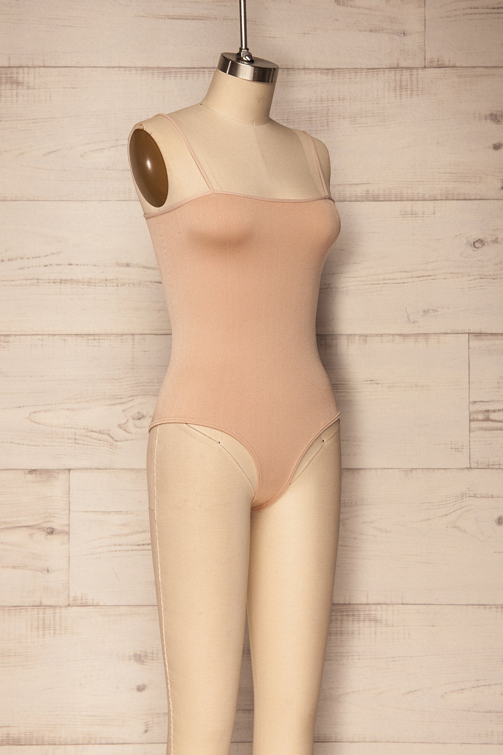 Oret Sand | Beige Tanga Bodysuit
