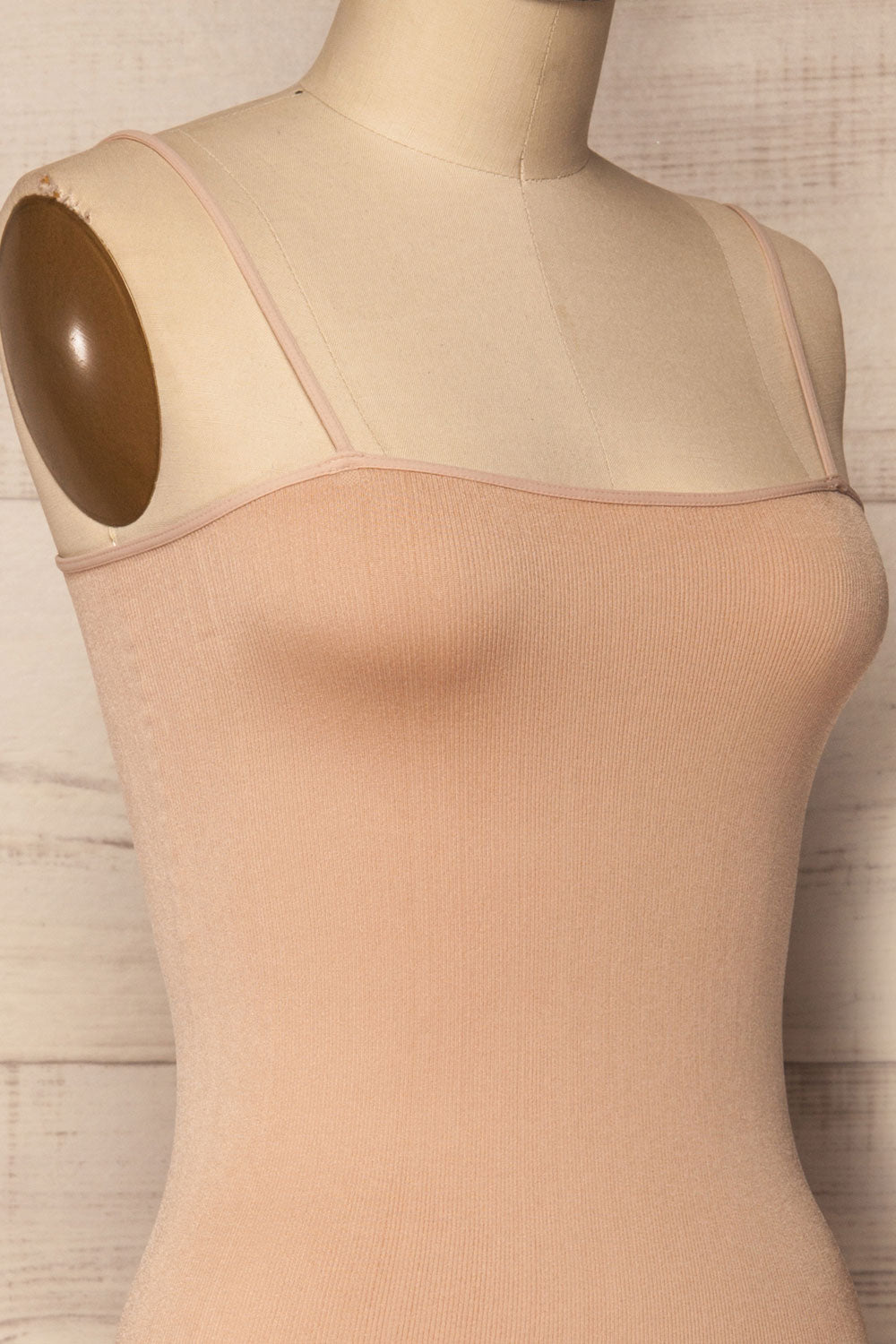 Oret Sand | Beige Tanga Bodysuit