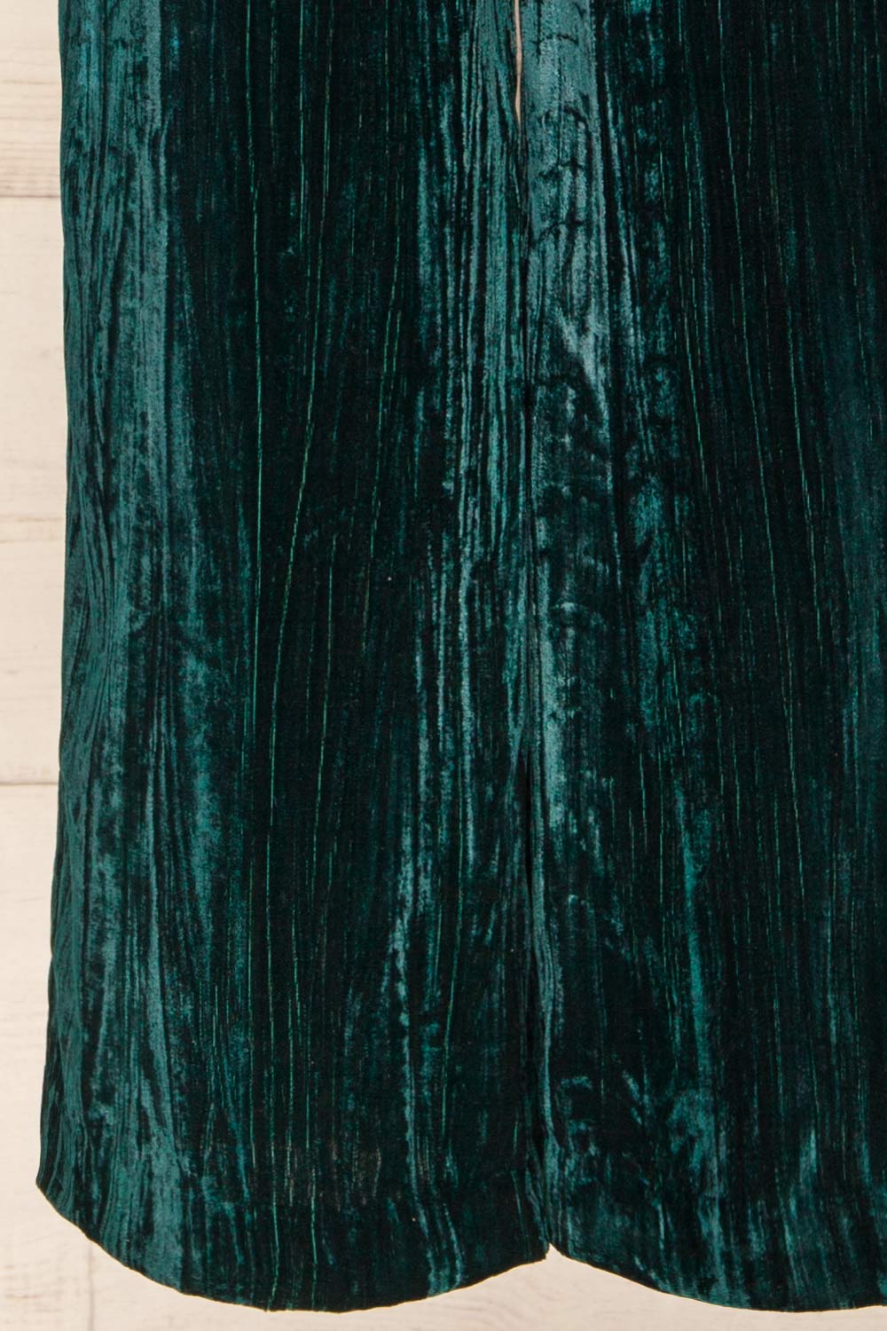 Orihuela Green Velvet Pants | La petite garçonne bottom