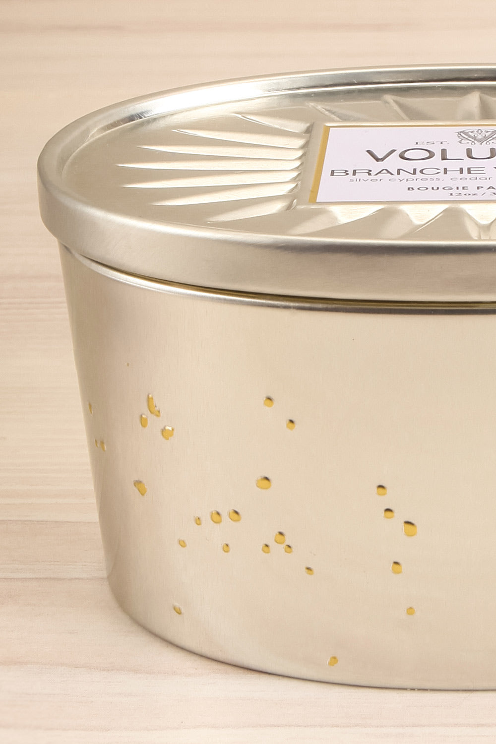 Oval Tin Candle Branche Vermeil | La Petite Garçonne Chpt. 2 4