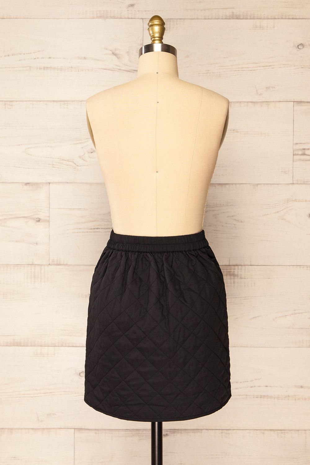 Oviedo Quilted Wrap Skirt | La petite garçonne back view
