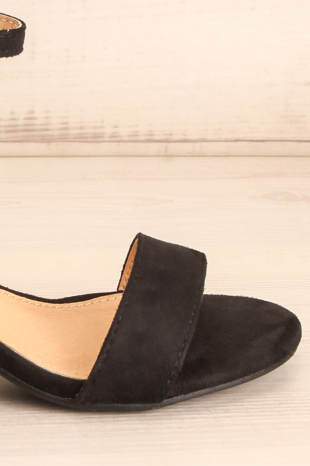 Pajol Coffee Black Low Block Heel Sandals | La Petite Garçonne 7