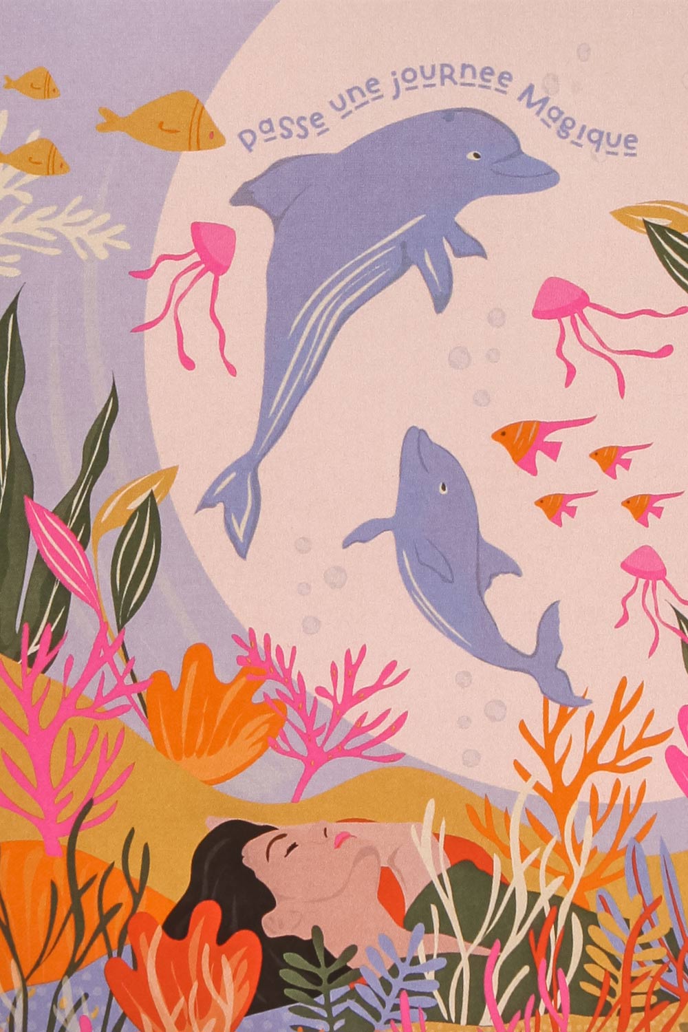 Passe une journée magique Card | Maison garçonne close-up