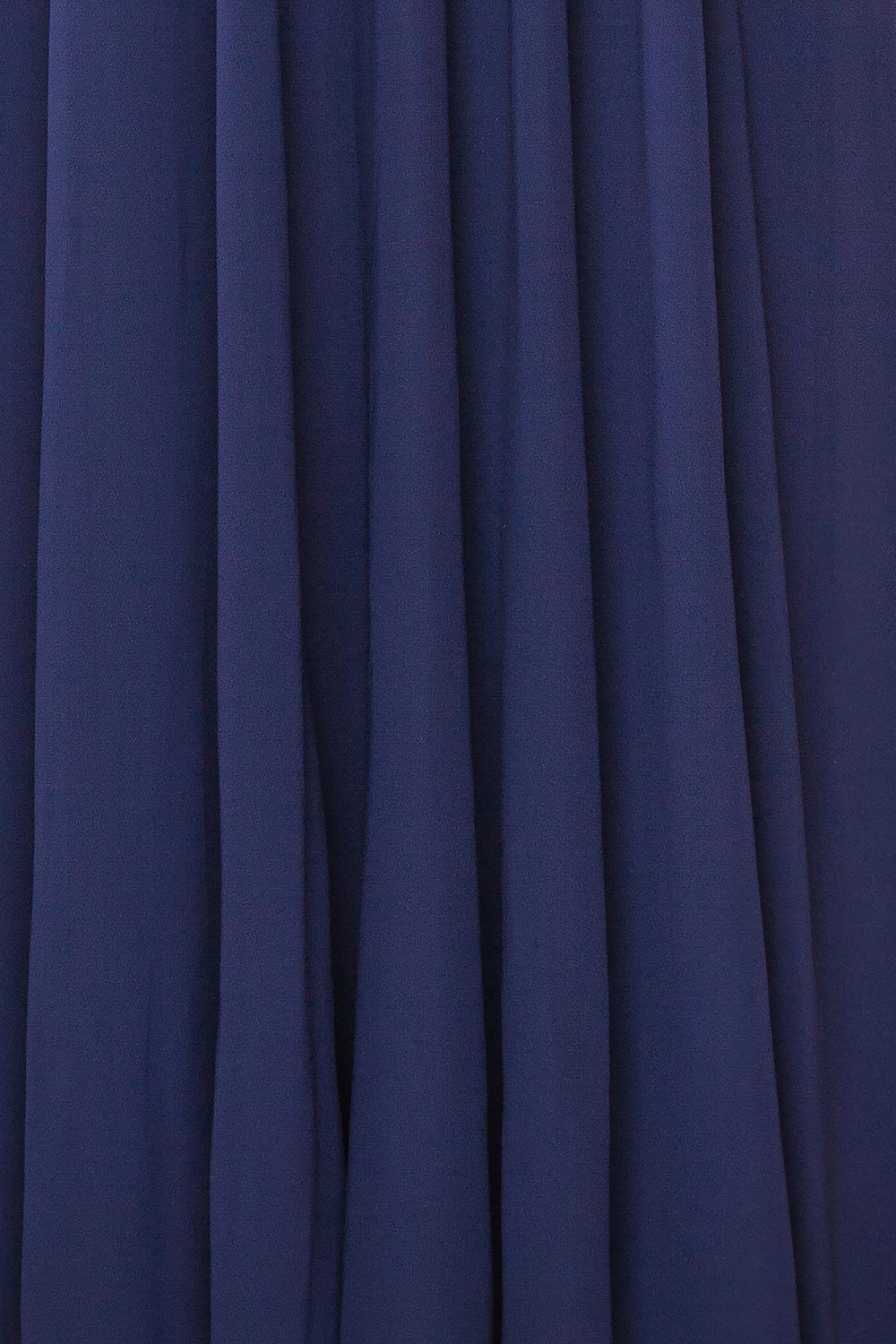 Peggie Navy Chiffon Maxi Dress w/ Back Embroidery | Boudoir 1861 texture