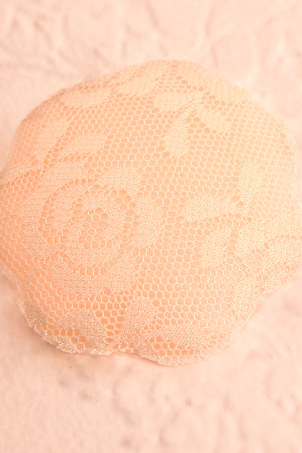 Petales Beige Lace Pattern Adhesive Pasties | Boutique 1861 close-up