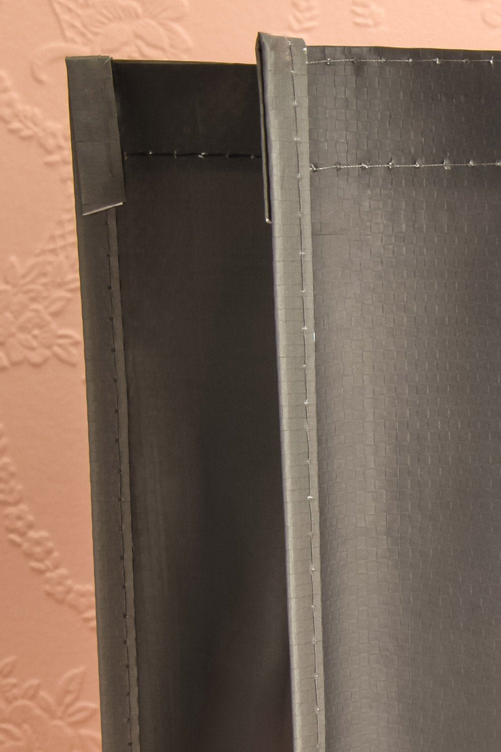 Petit Sac Camée 1861 - Dark grey and pink reusable bag 5