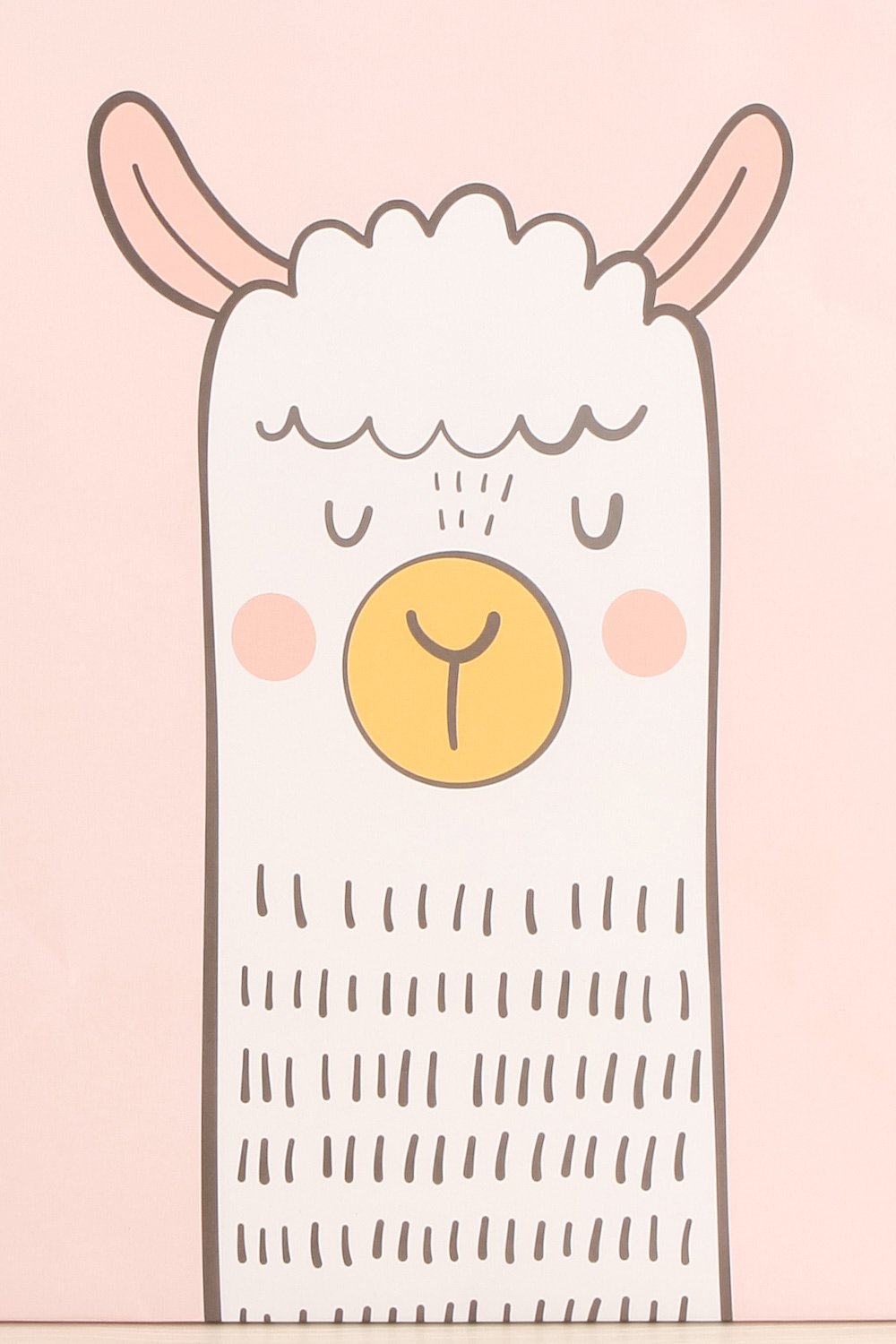 Sac Doux Lama Llama Paper Gift Bag | La petite garçonne close-up