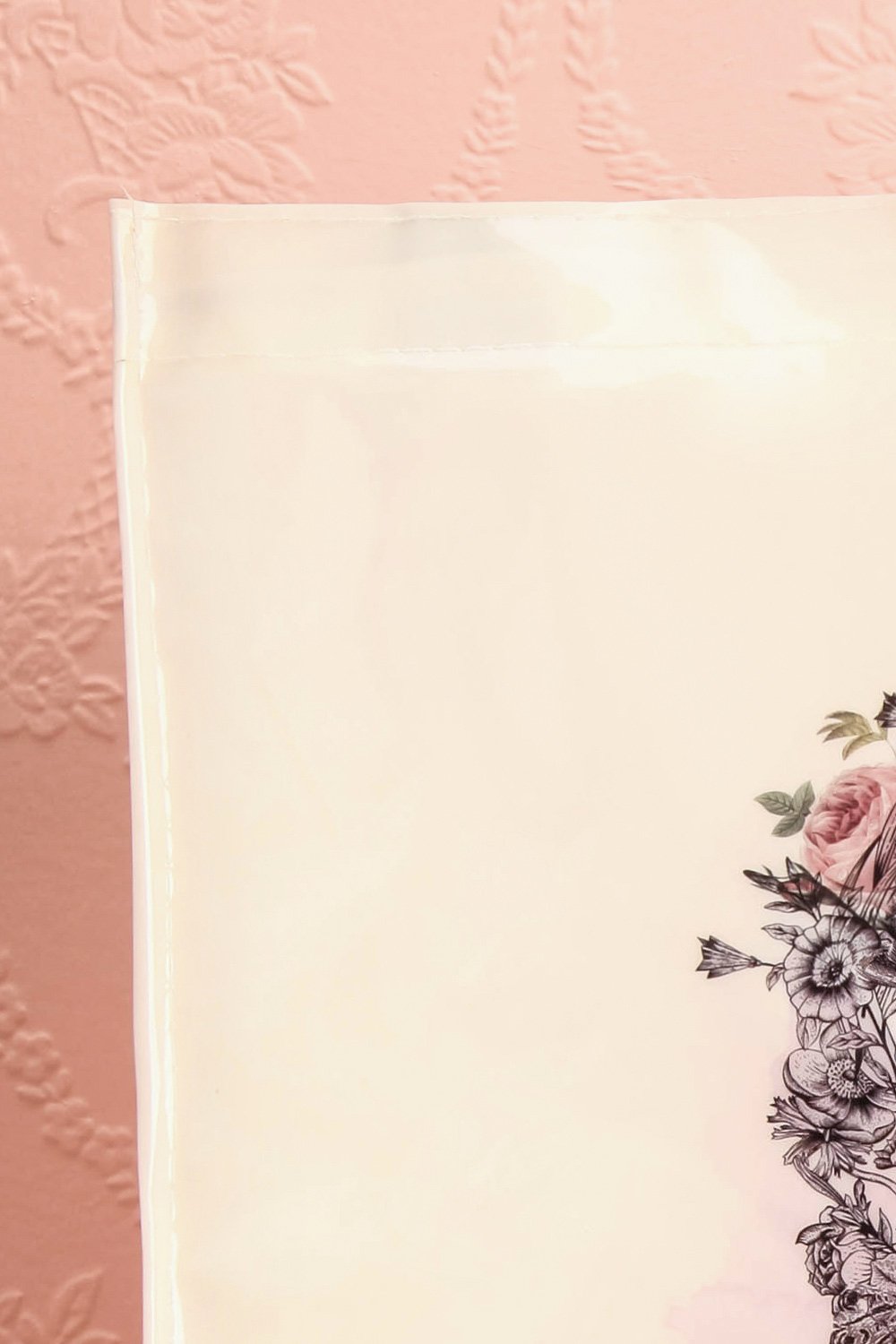 Petit Sac Vernis Rosa 1861 Reusable Bag | Boutique 1861 front close-up