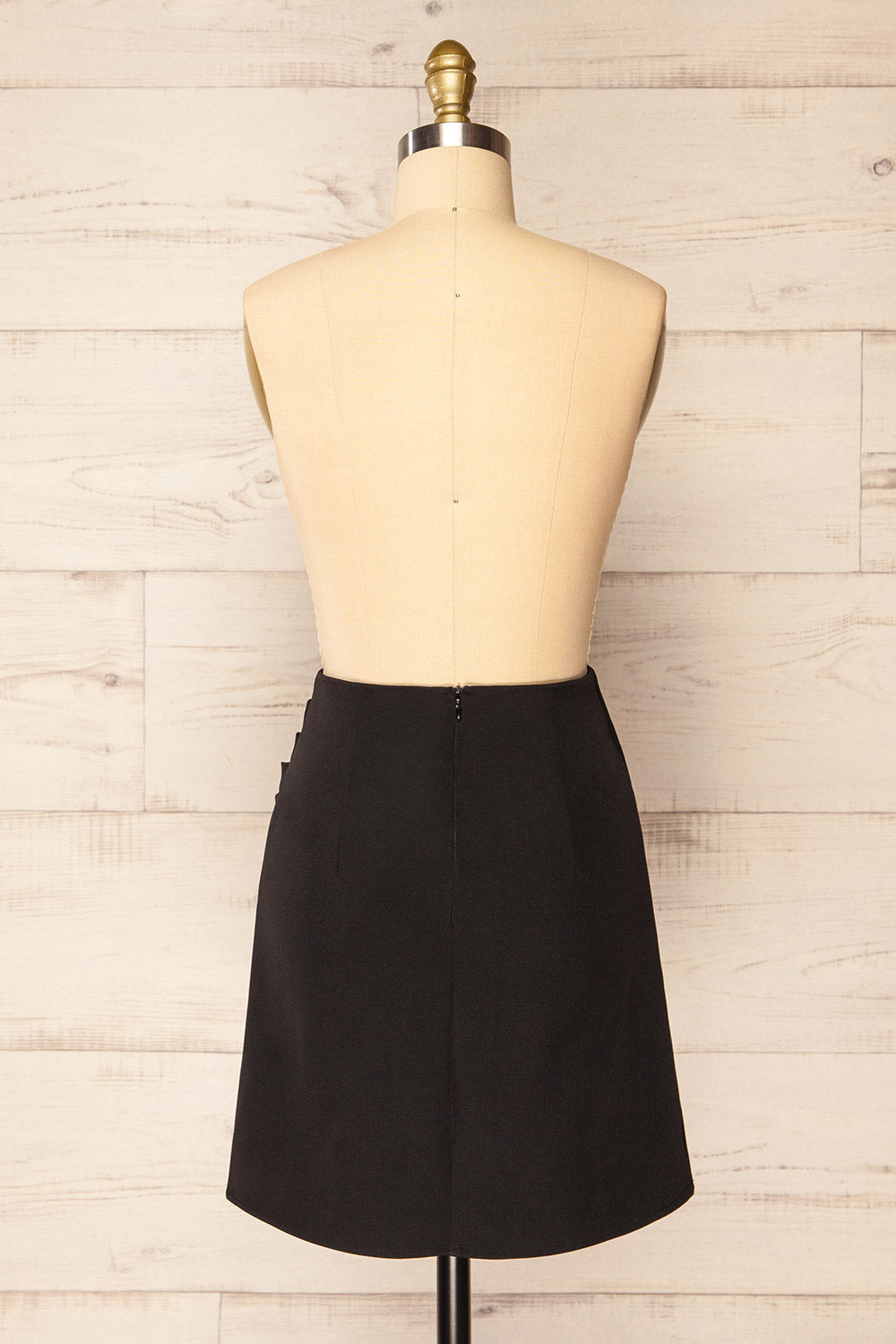Planna Pleated Short Skirt | La petite garçonne back view
