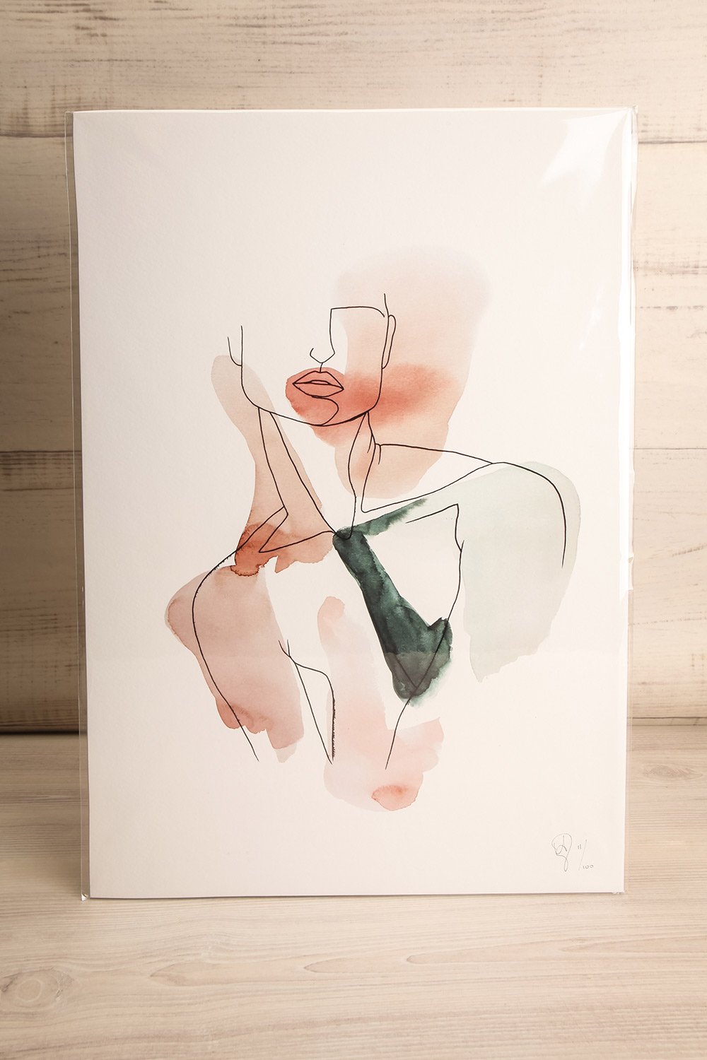 Poison Watercolour Portrait | La Petite Garçonne Chpt. 2