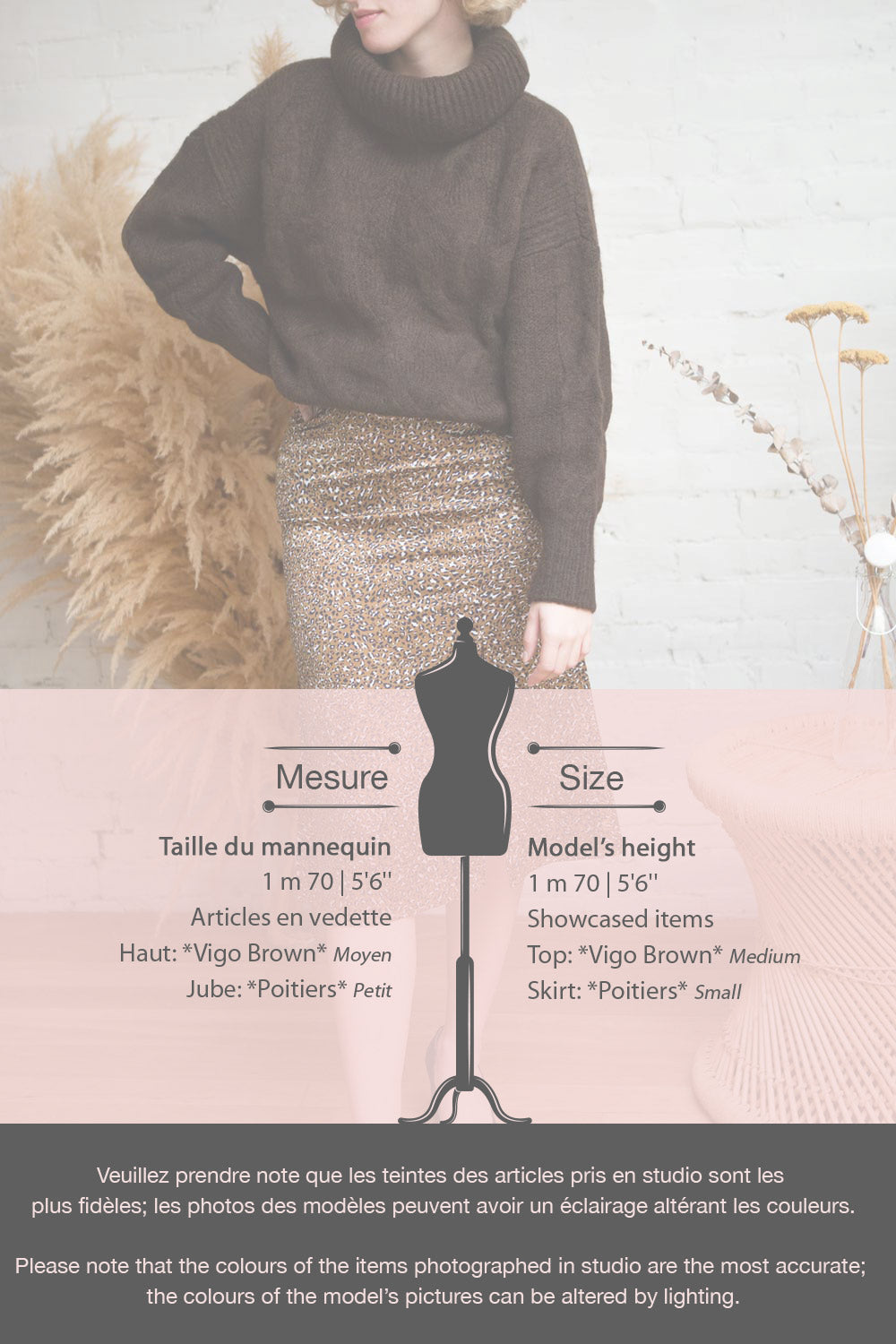 Poitiers Leopard Print Satin Skirt w/ Slit | La petite garçonne fiche