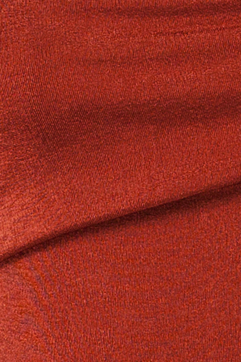 Pomorskie Cowl Neck Fitted Midi Dress | La petite garçonne fabric