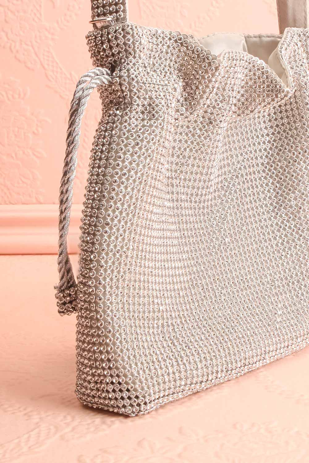 Poncirier Shiny Crystal Purse | Sac à Main | Boudoir 1861 side close-up