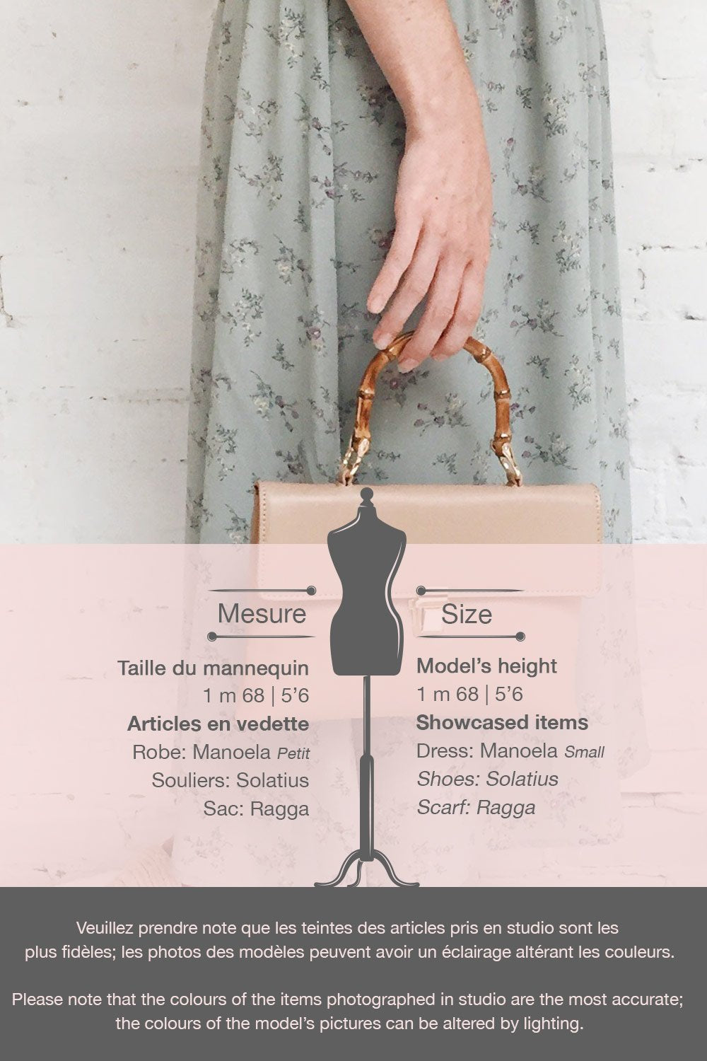 Ragga Sable Beige Purse with Bamboo Handle | Boutique 1861 10