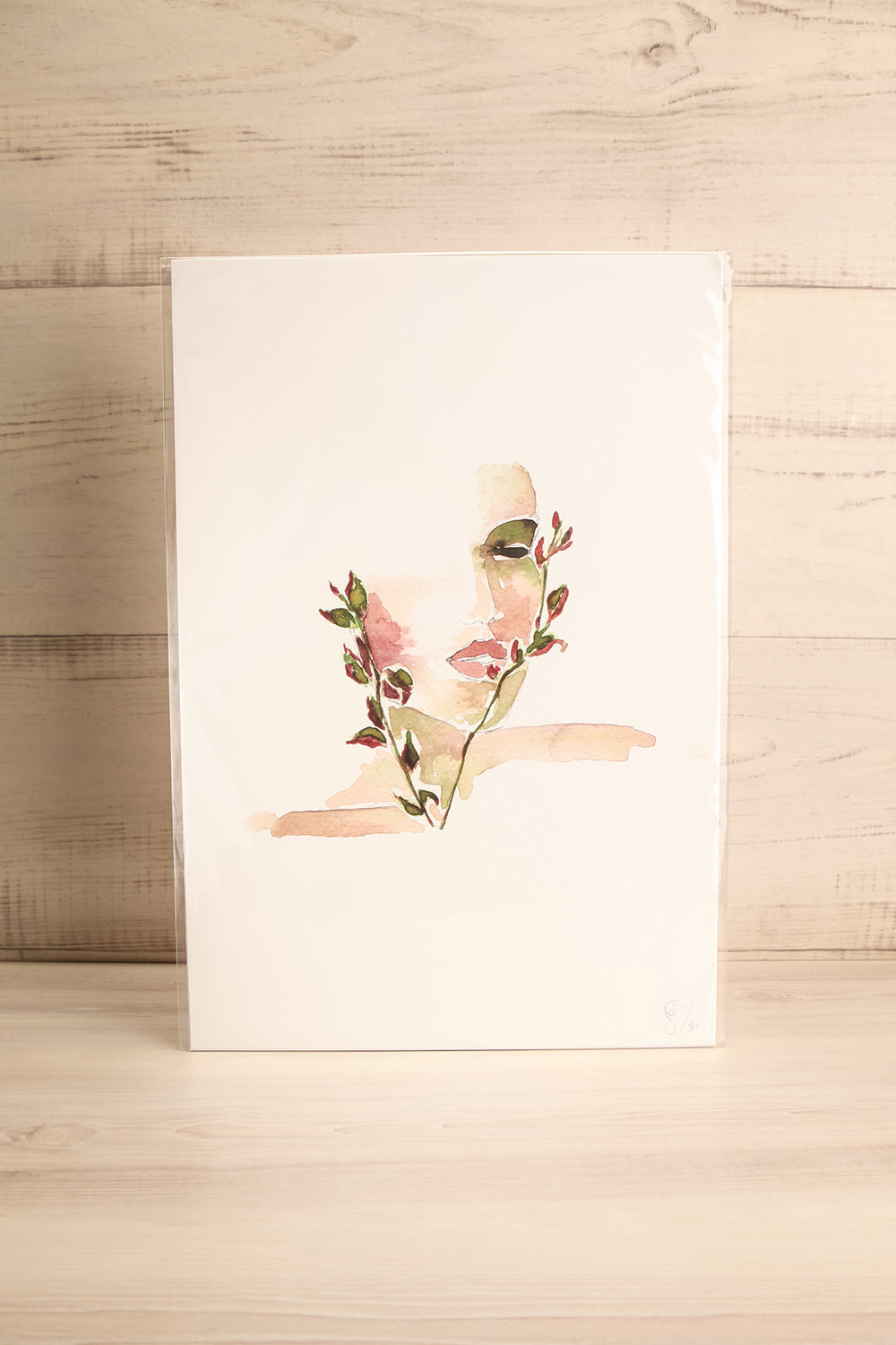 Retono Watercolour Portrait | La Petite Garçonne large