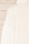 Roosendaal Patterned Oversized Button-Up Shirt | La petite garçonne back close-up