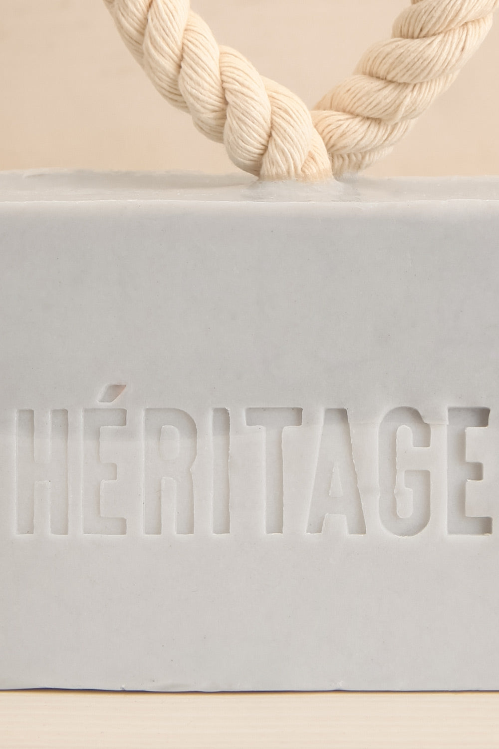 Héritage Cotton Rope Soap | Maison garçonne close-up