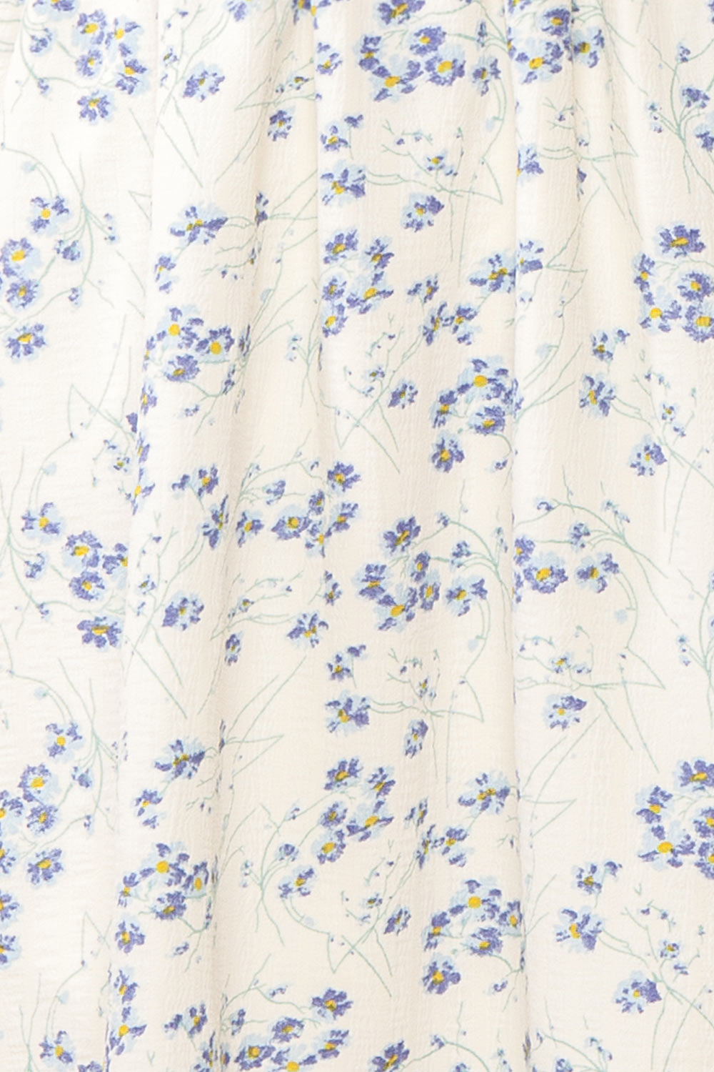 Runna Ivory Floral Short Dress | Boutique 1861 fabric