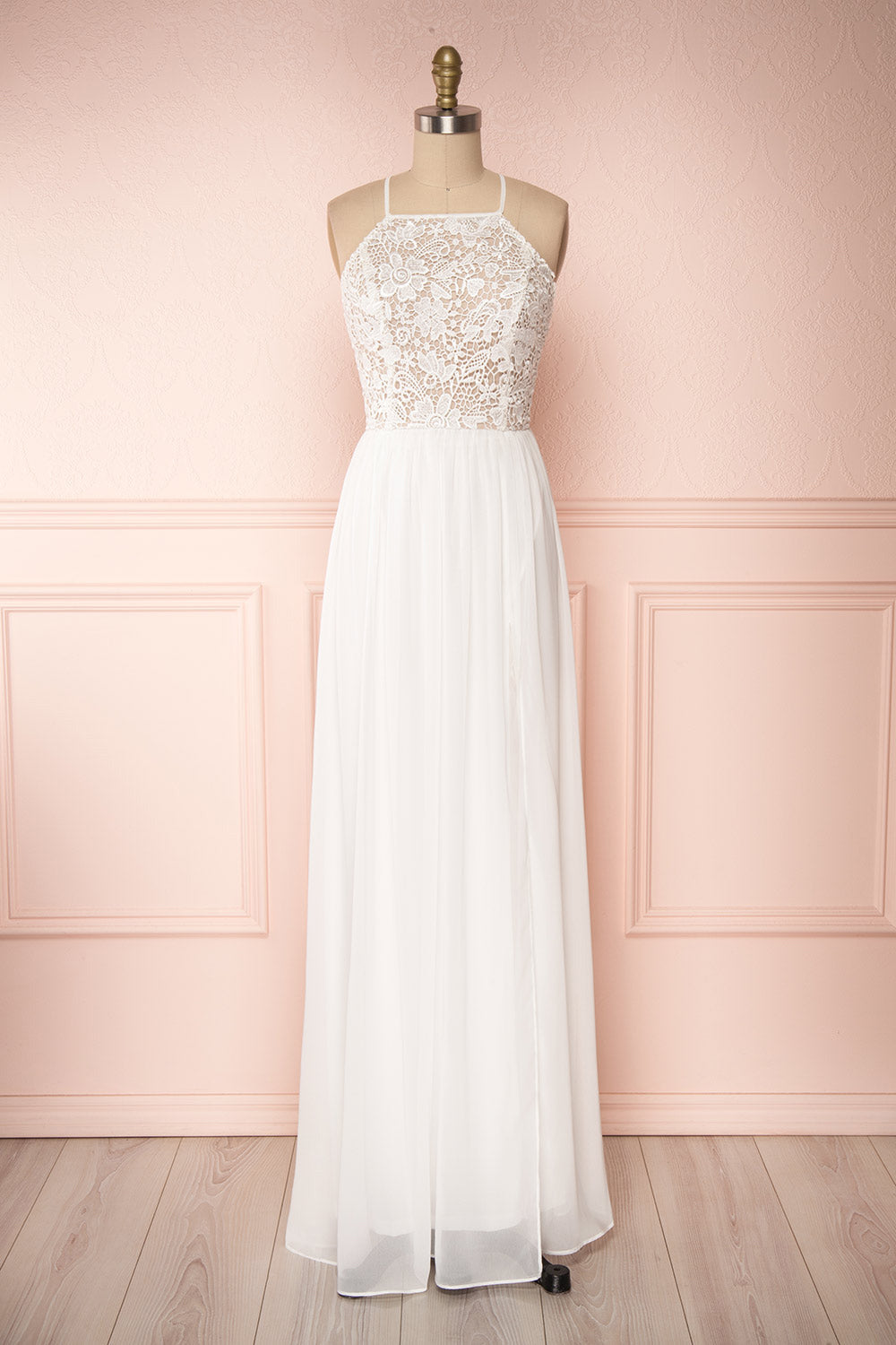 Sabira Ivory Maxi Dress | Boudoir 1861