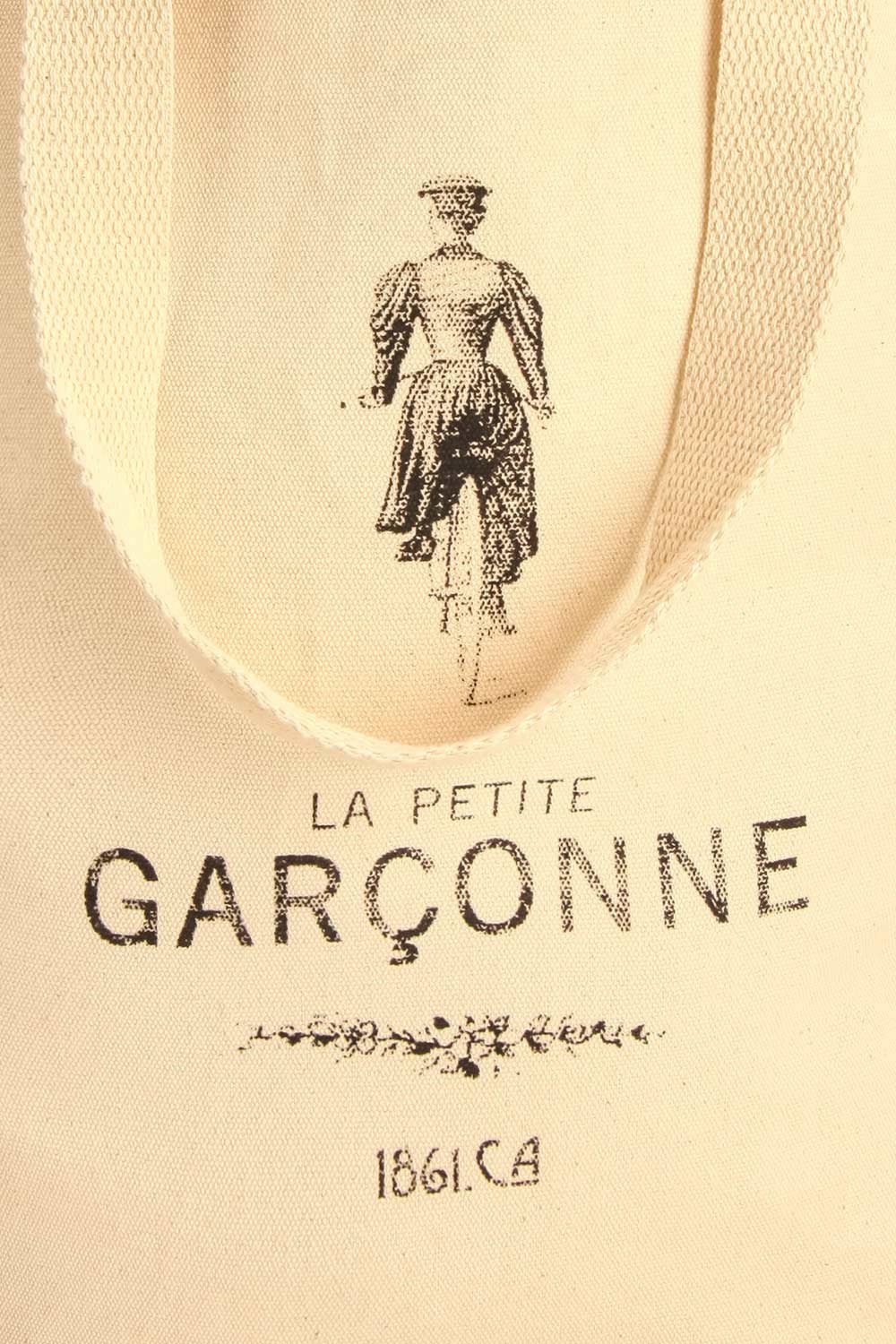 Sac en Toile LPG - Beige canvas tote bag