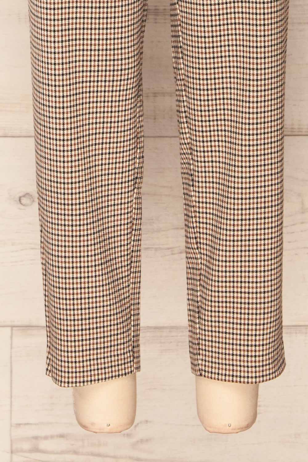 Santander High-Waisted Plaid Pants | La petite garçonne bottom